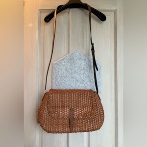 Dragon Diffusion City Bag in woven leather